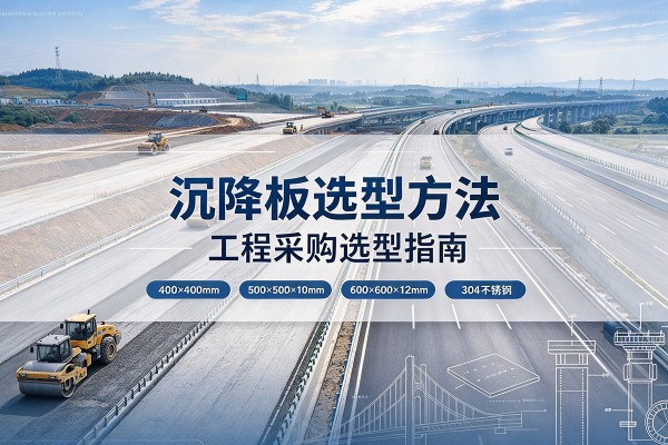 始兴沉降板选择方法