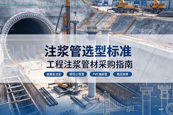 始兴注浆管选型标准
