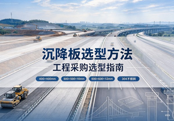 始兴沉降板选择方法